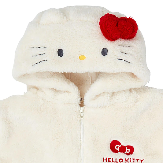 Hello Kitty Fluffy Zipper Hoodie