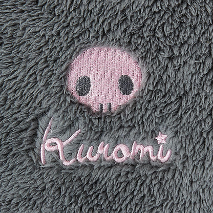 Kuromi Fluffy Zipper Hoodie